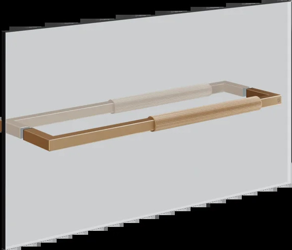Полотенцесушитель 67544 726 Gessi Shower g ТЕПЛАЯ БРОНЗА BR. PVD