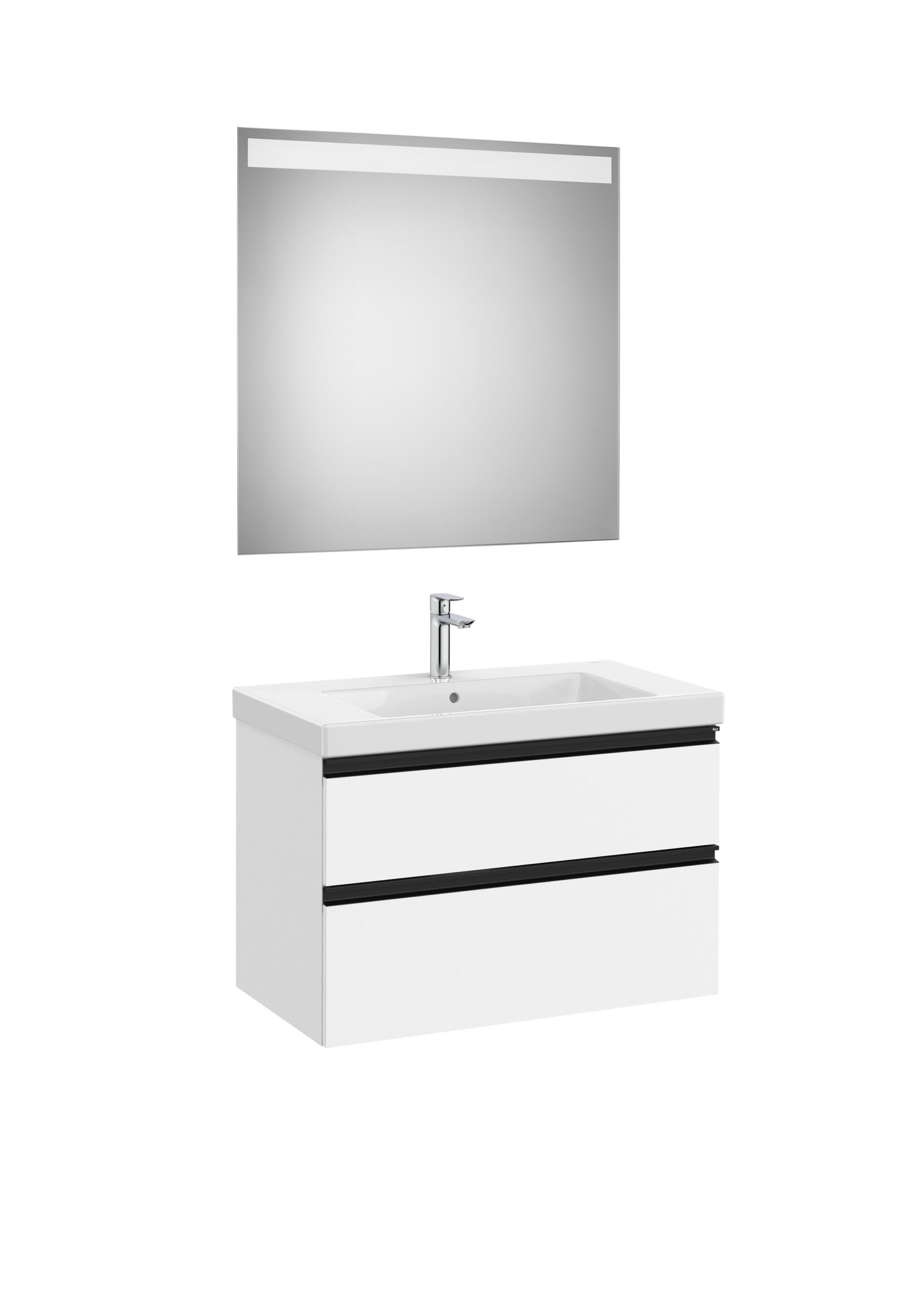 Деревянный шкаф для умывальника со встроенной раковиной Roca The Gap ARCH-00126948 - Вид №33