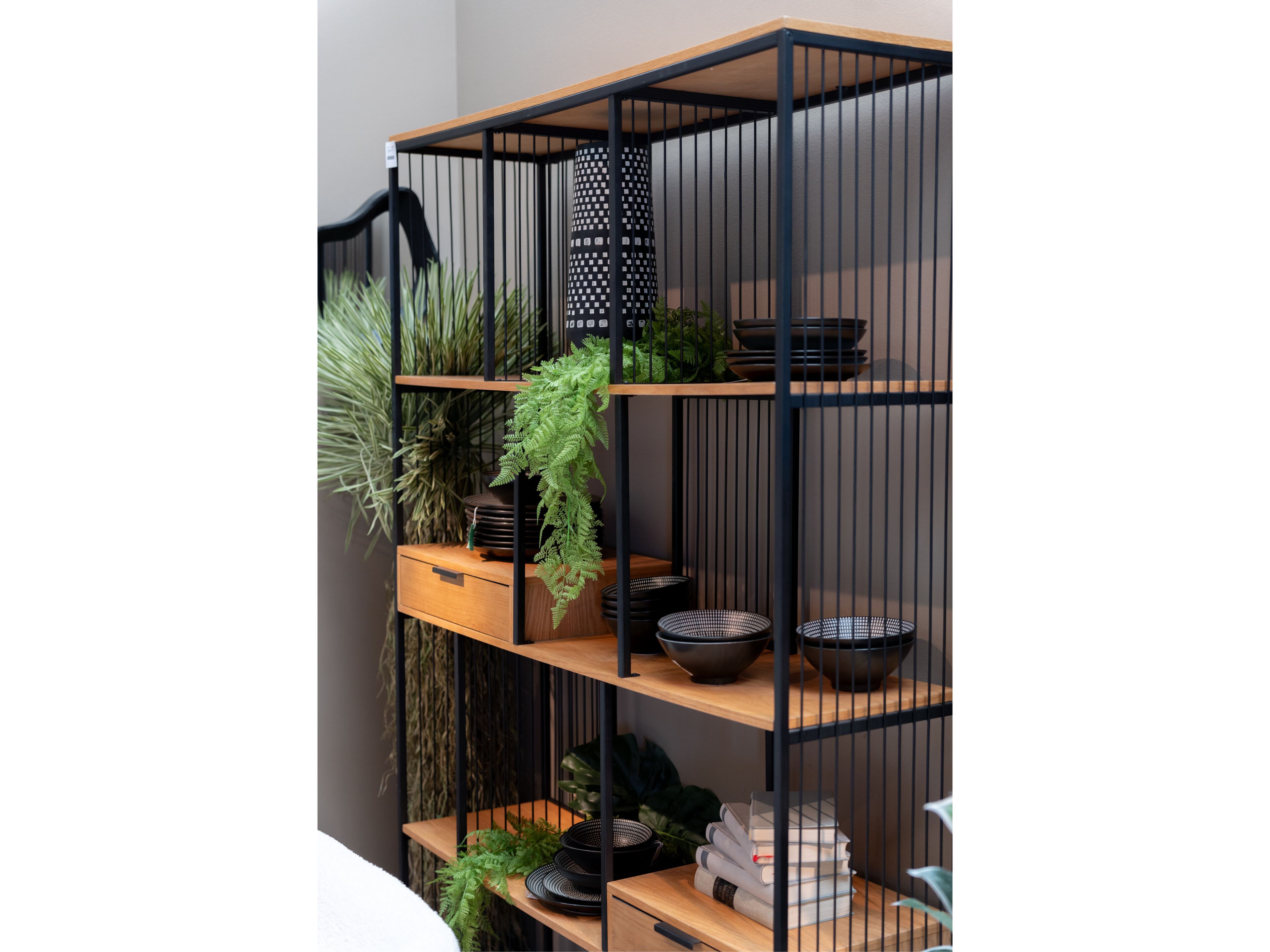 Стальная и деревянная полка с ящиками KARE Design BOLOGNA ARCH-00086646 - Вид №3