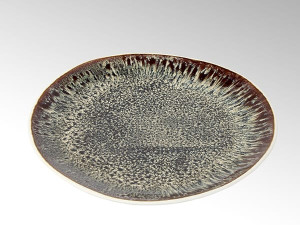 Керамическая круглая тарелка