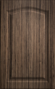 Фасады для кухни Классика Фрезеровка «Классика 90+» Зебрано темное №119