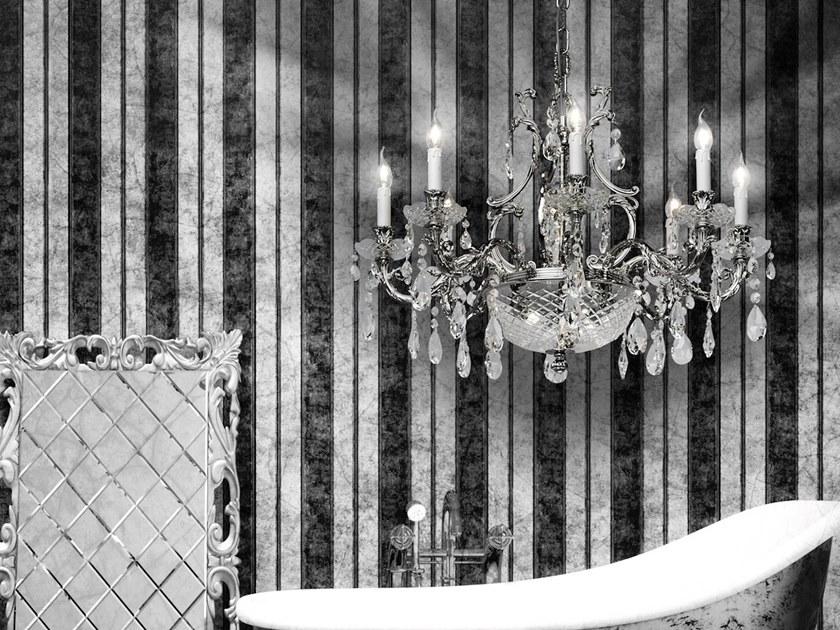 Possoni Illuminazione Люстра из полированного никеля с кристаллами schoeler Grace 1663/8+2-sh/g - Вид №1