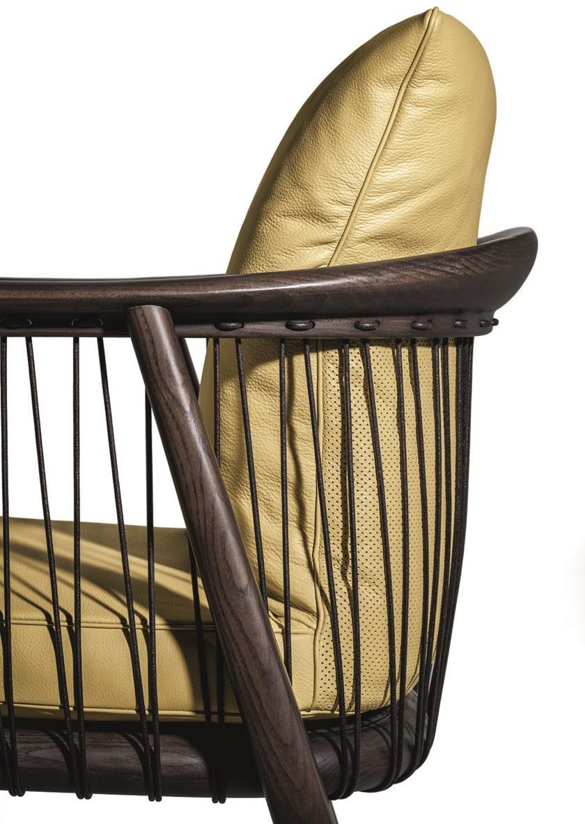 Poltrona Frau Кожаное кресло с подлокотниками La collezione - divani e poltrone sun-id-1424093 - Вид №6