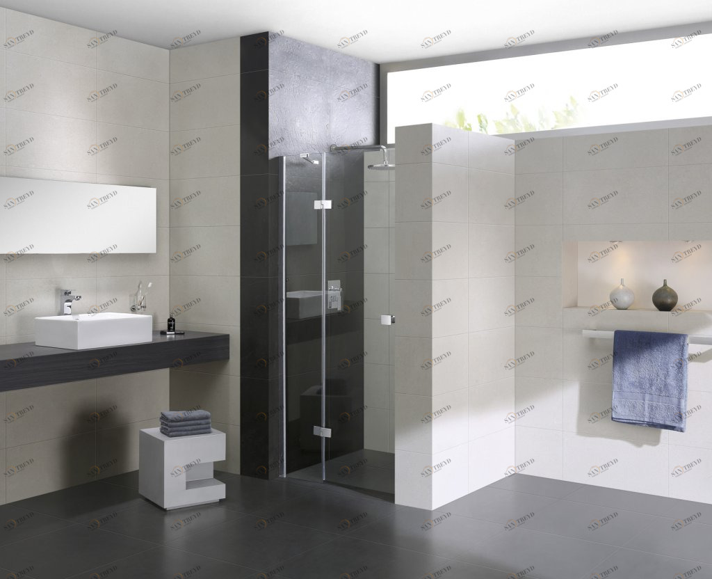 Душевая дверь CEZARES CRYSTAL-S-B-12-120-C-Cr-L