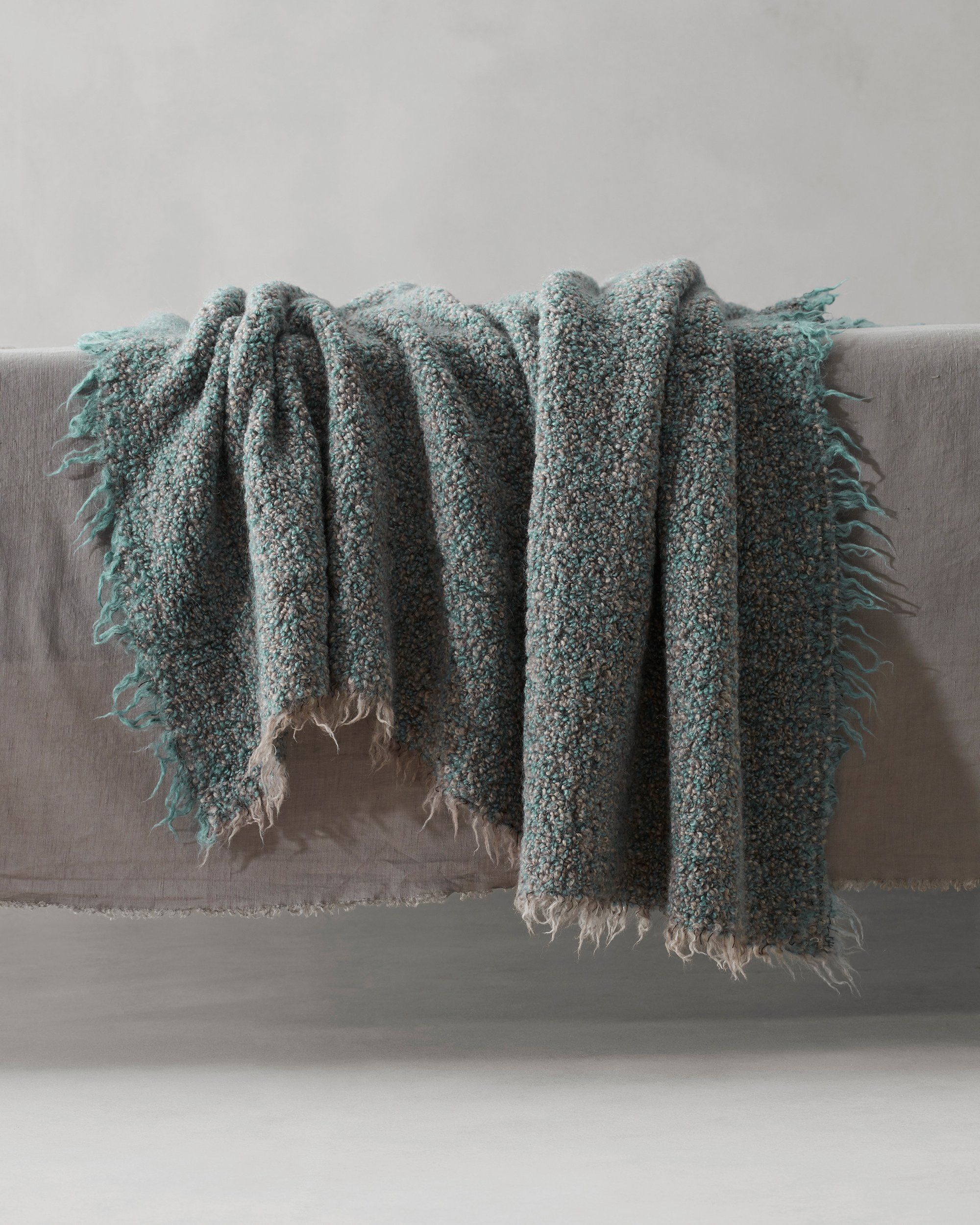 Plaid in alpaca Society Limonta мульти ARCH-00015420 - Вид №5