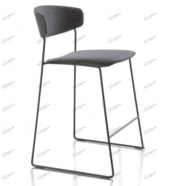 Huppé Стул из высокой стали со спинкой Wolfgang 4908 - 4909 HUPPE