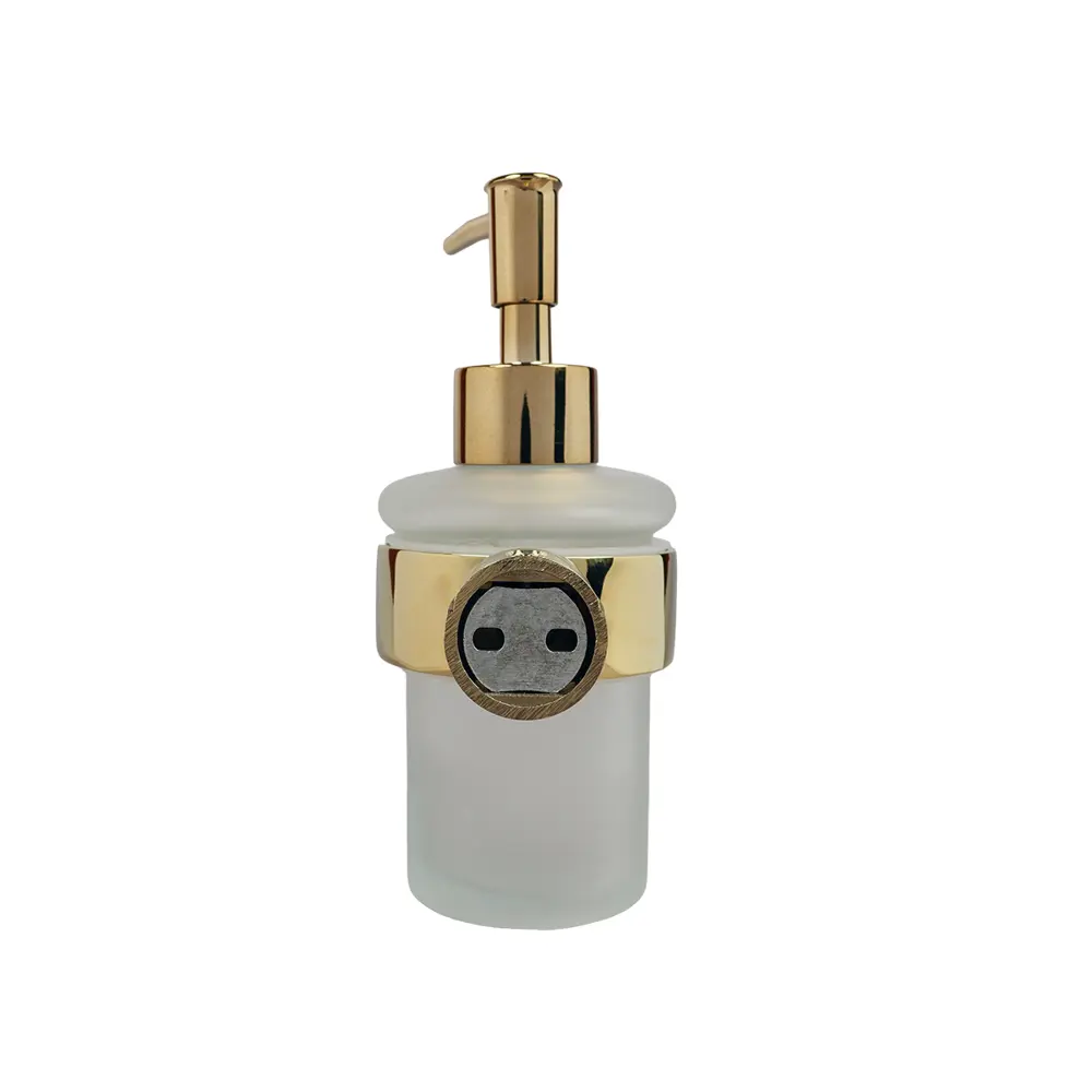 Дозатор для мыла идея стекло/металл золото Santreyd STLM-2094706 - Вид №3