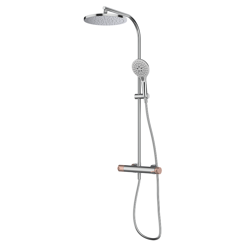 47499406 PREMIUM Chrome Смеситель для душа с колонкой Chrome-Os GRB MIXERS 