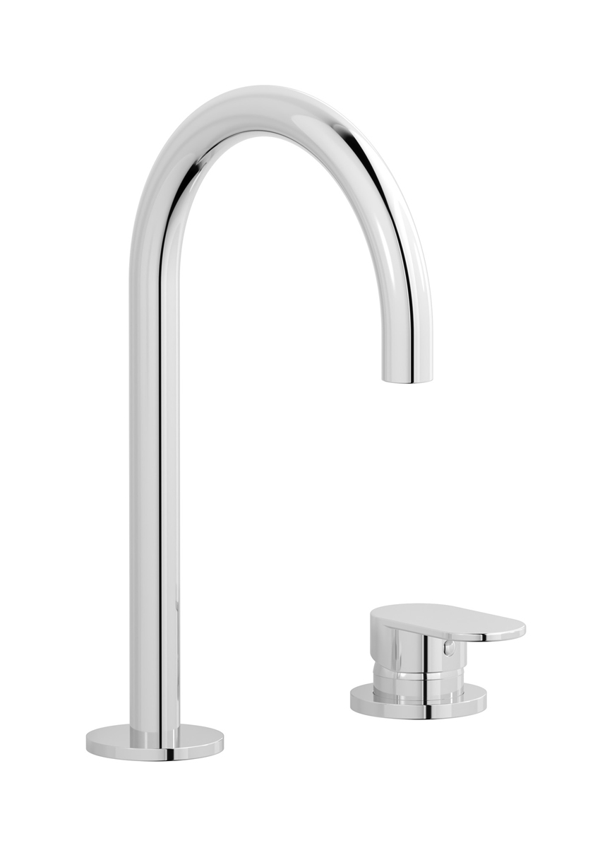 Смеситель для раковины на 2 отверстия WE ARE IB k2394cc Chrome K2