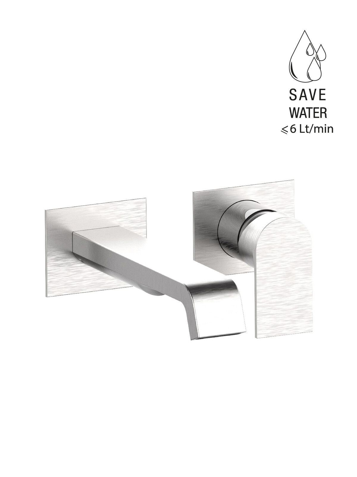 Однорычажный настенный смеситель для раковины Rubinetterie Frattini Птолемей ARCH-00139811 - Вид №14