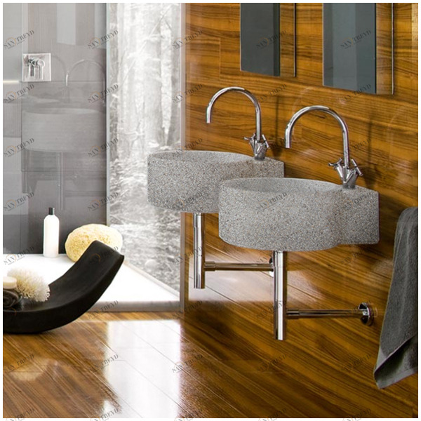 C4529 Подвесная раковина настенная овальная Neutra Design  белая 