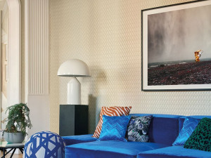 Нетканые обои с рисунком