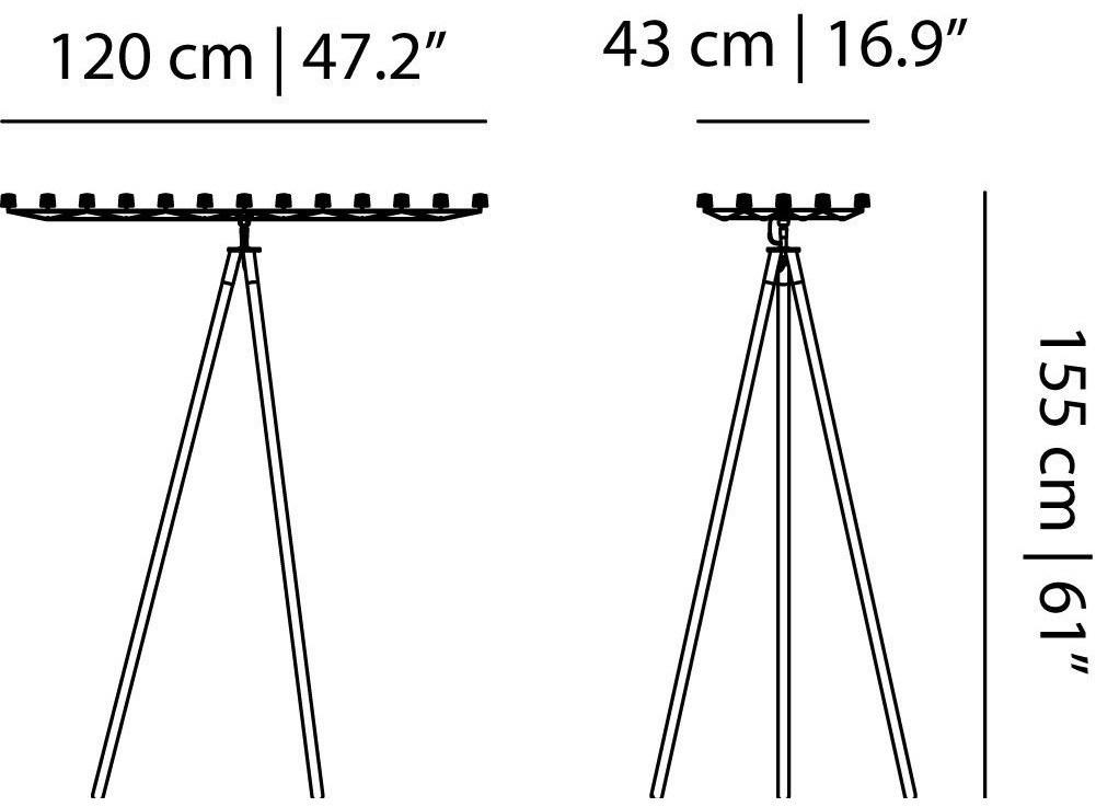 moooi Регулируемый светодиодный торшер из дуба Space-frame sun-id-1468154 - Вид №6