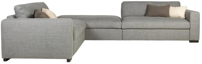Sits Модульный угловой диван 7 мест в ткани Linda sun-id-1428890 - Вид №1