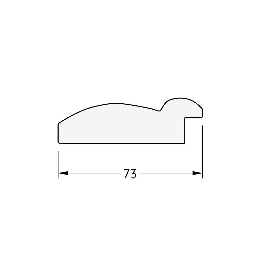 BY 4351 Зеркало с гравировкой в багетной раме - серебряный бамбук 73 mm EVOFORM Exclusive-G - Вид №4