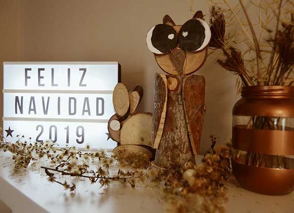 NS515 Сова Dekoraniaevents Navidad 