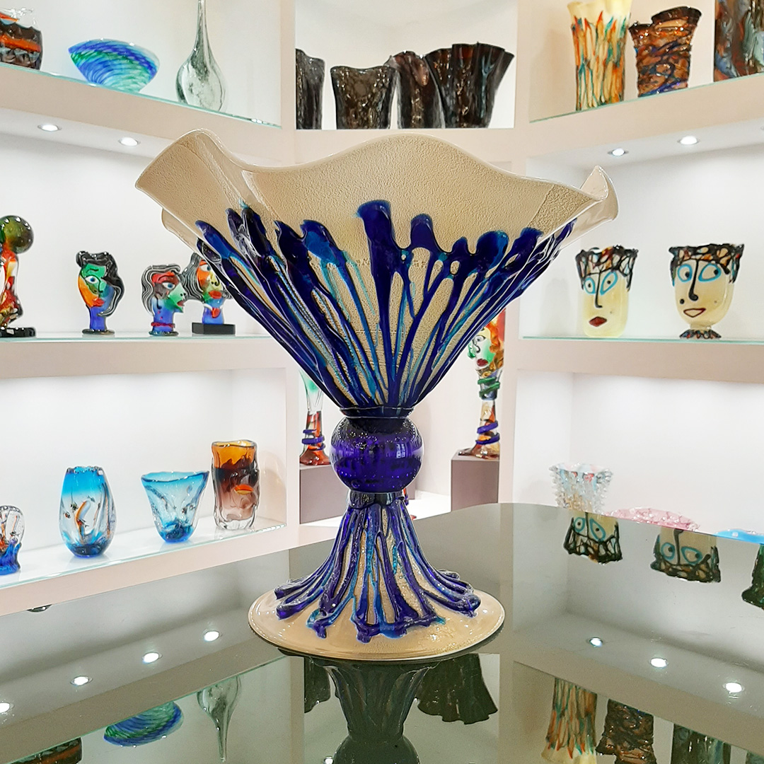 4539 ORIGINALMURANOGLASS Чаша Королевская - Filante Style - муранское стекло OMG 45 см  - Вид №1