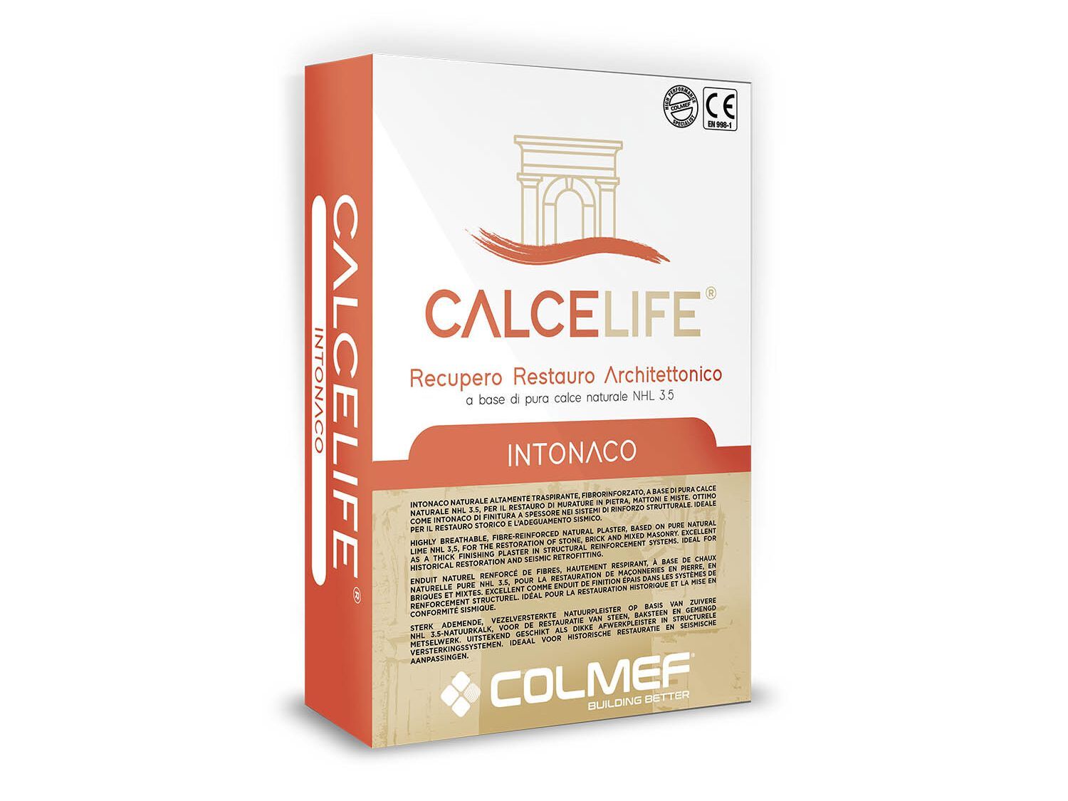 Очень дышащая натуральная штукатурка Colmef Calcelife ARCH-00023298 - Вид №1