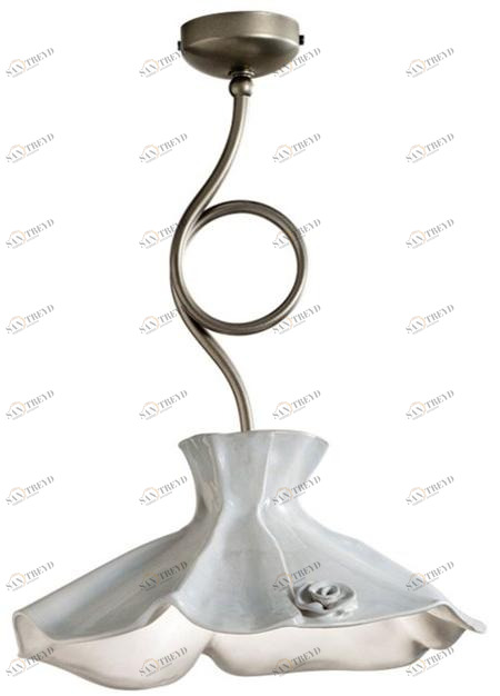 FERROLUCE Подвесной светильник в классическом стиле с прямым светом из керамики Lecco C1283 - c1284