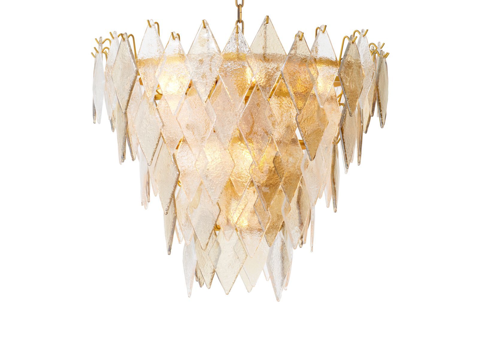 Стеклянный светодиодный подвесной светильник Eichholtz Rhombus ARCH-00099527