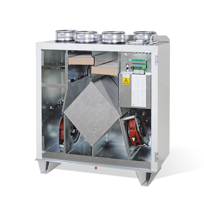 Приточно-вытяжная установка с пластинчатым рекуператором DOMEKT-P-400-V KOMFOVENT sun-id-683635 - Вид №1