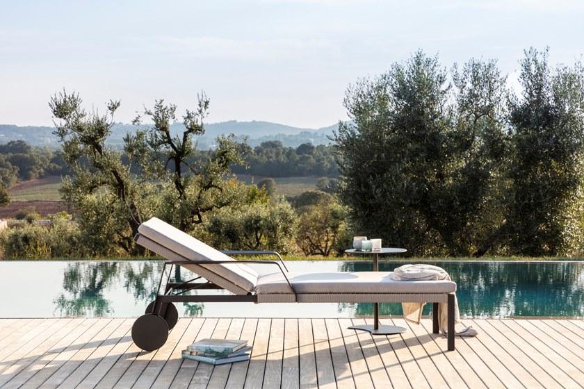 TRIBÙ Садовая кушетка Canax® с подлокотниками Nodi 01940 - Вид №3