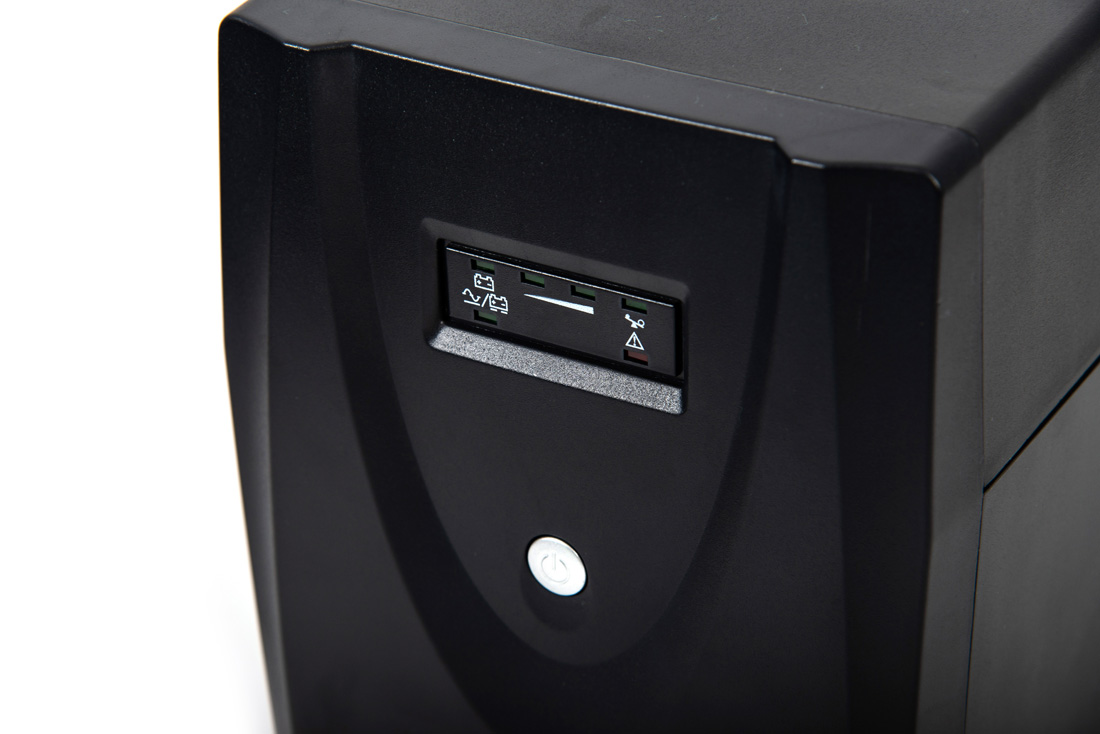 RAPAN-UPS 1500 power supply 220v 1500va / 900w meander with battery 2x7ah interactive Бастион  - Вид №6