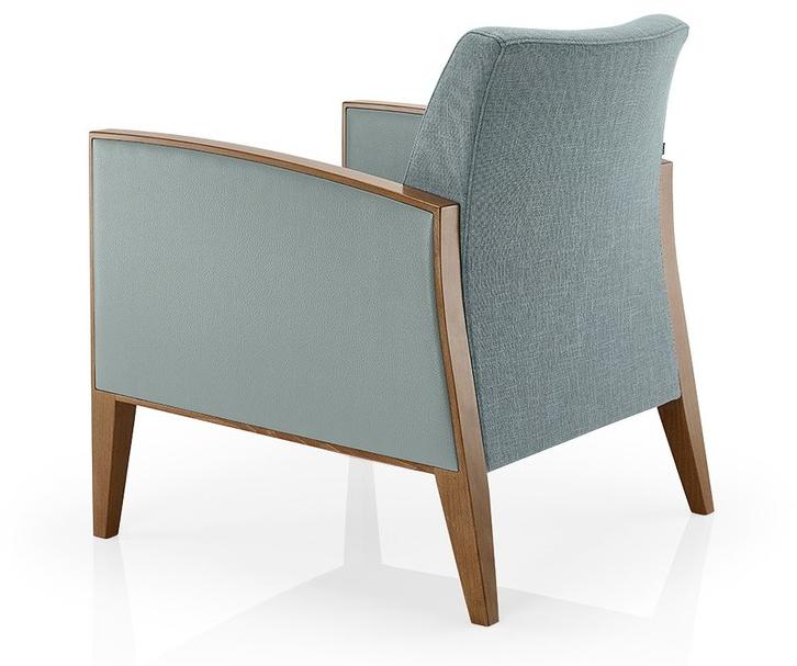 JMS Кресло из ткани с подлокотниками Cassis M 285 - Вид №1