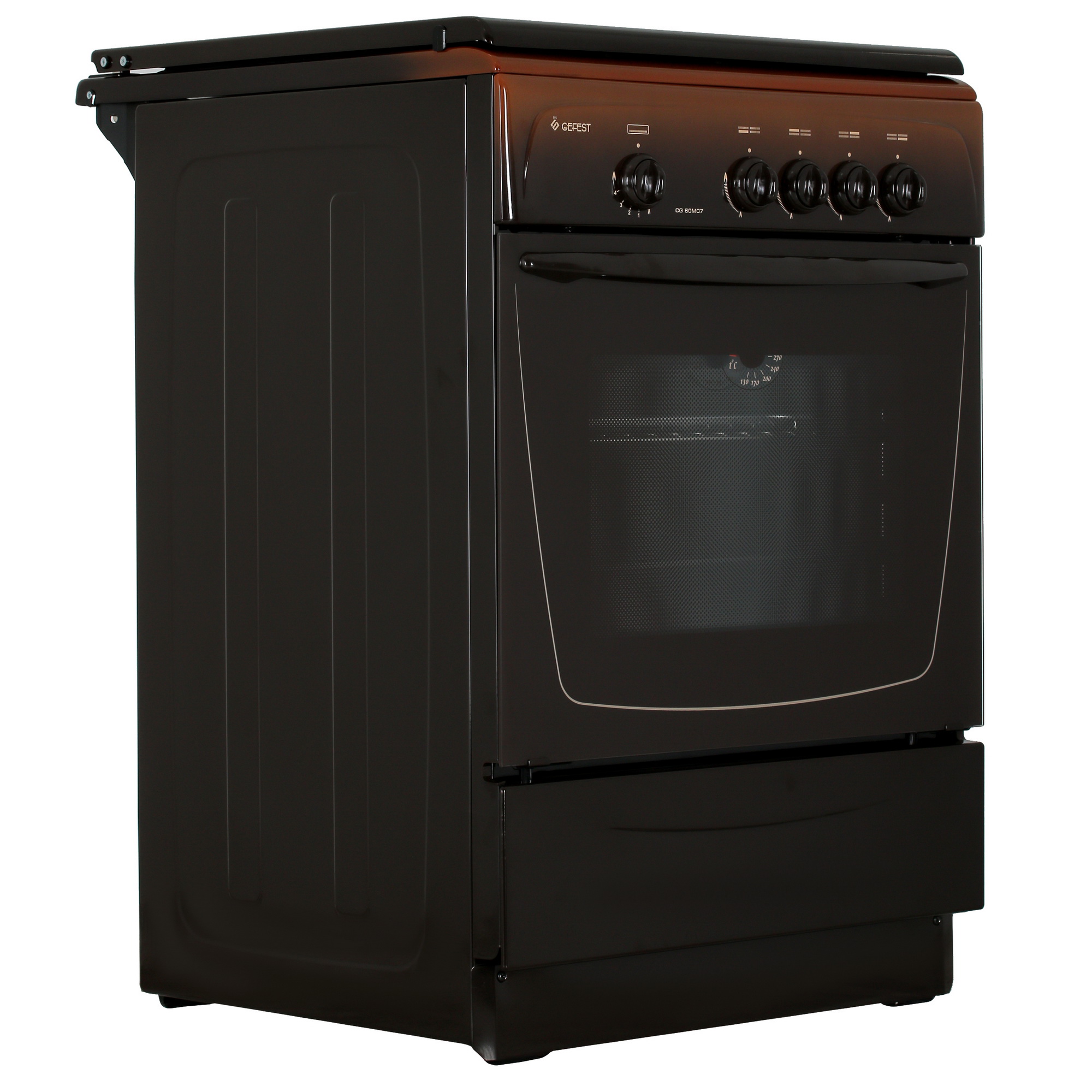 9082349 Газовая плита Gefest CG 60М C7 К83 коричневый STDN-0059024 - Вид №1