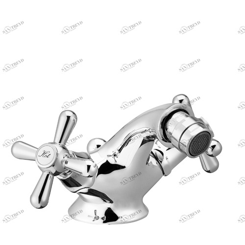 10086 Встроенный монокомандный смеситель для биде с автоматическим донным клапаном EFFEPI RUBINETTERIE Erice 