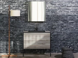 sanwacompany Деревянная тумба под умывальник с ящиками Pattina