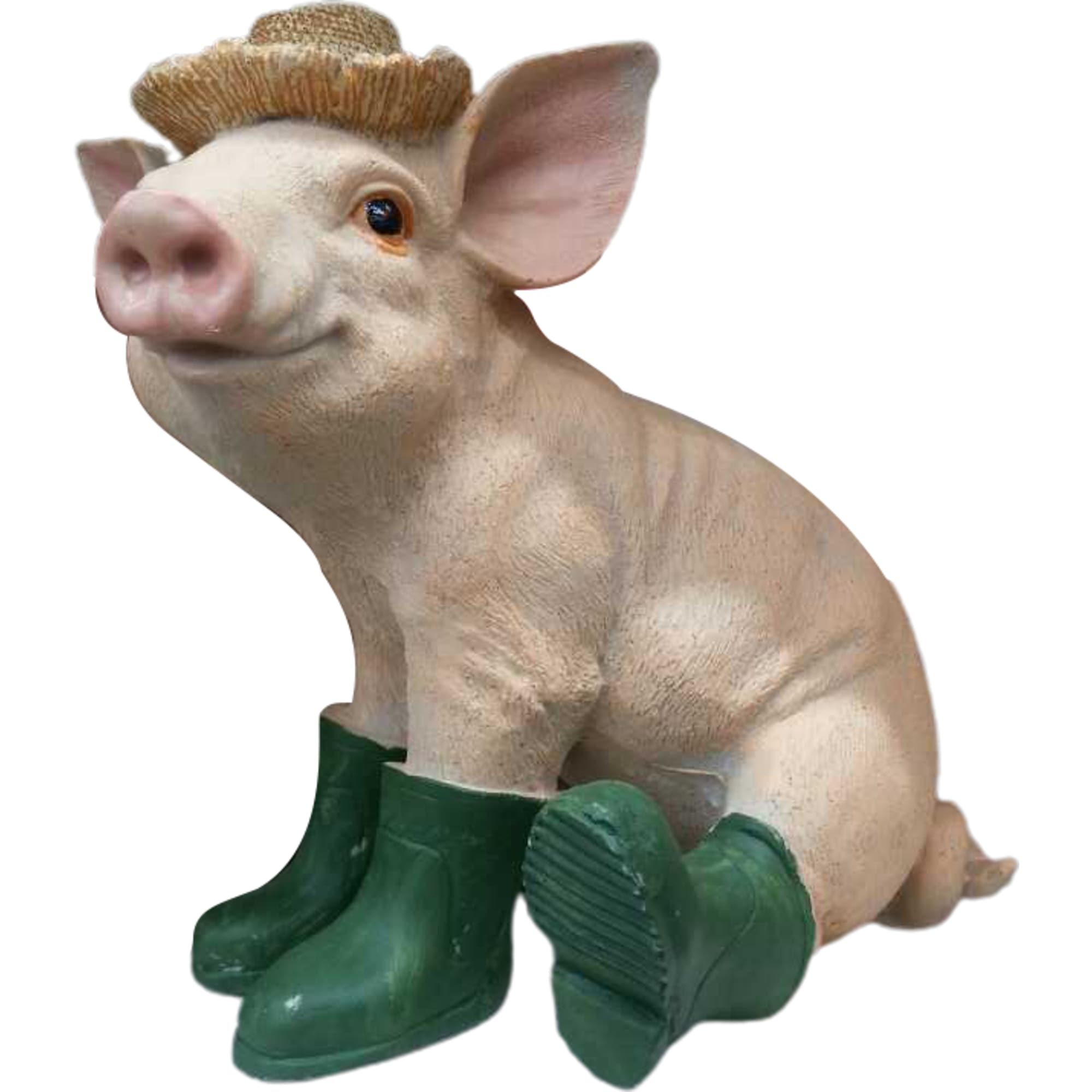 82055975 Фигурка «Cвинка в сапогах сидит», 23x25 см Santreyd  - Вид №1