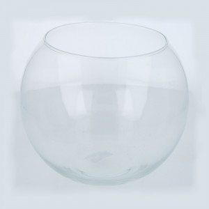 2068 Заготовка для декорирования Ваза "Шаровая" 3л стекло d 18 см х 16 см Эвис