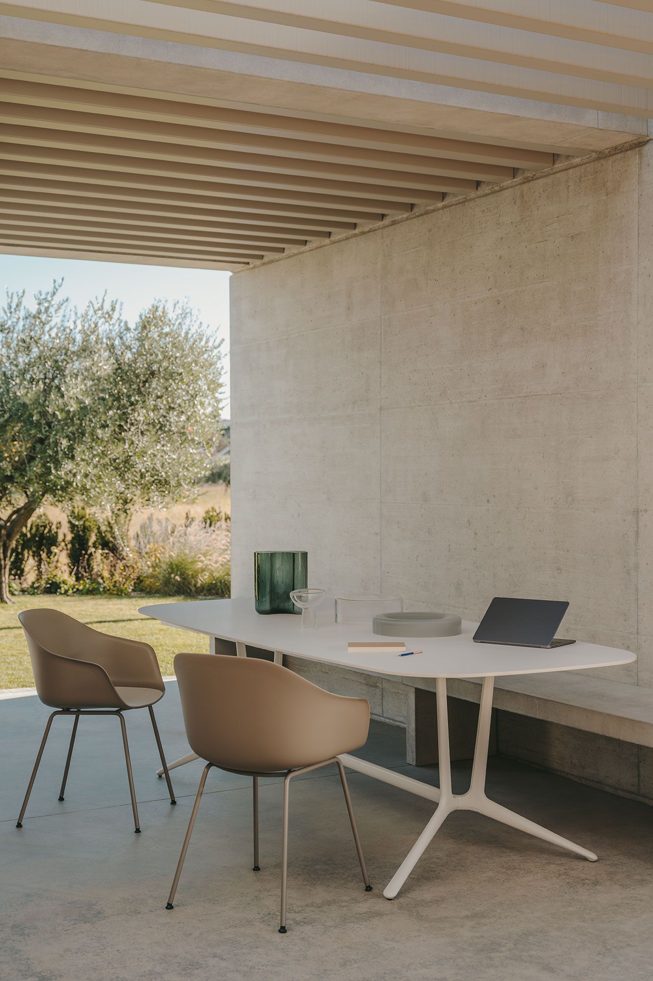 Прямоугольный садовый стол HPL Lapalma TRAIL OUTDOOR ARCH-00132091 - Вид №1