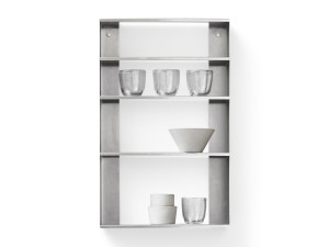 Вертикальный навесной шкаф из нержавеющей стали