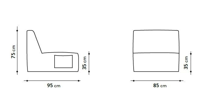 Тканевое садовое кресло GART Smurfone ARCH-00125469 - Вид №4