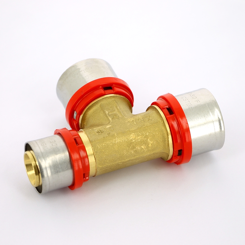 Тройник пресс TIEMME 32х32х26 1650119 - Вид №2