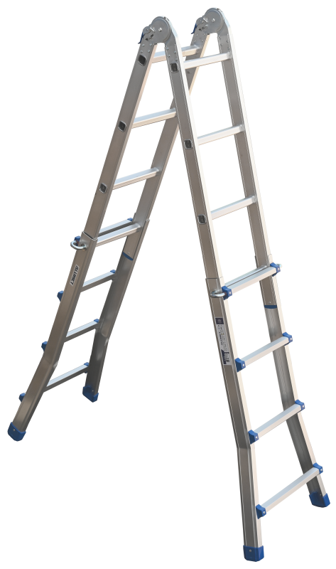 Лестницы алюминиевые шарнирные телескопические TT 44 ALUMET 