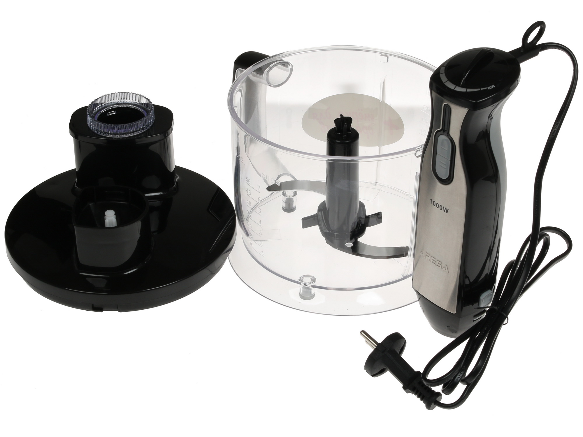 1085222 Кухонный комбайн Aresa AR-1703 черный STDN-0113340 - Вид №7