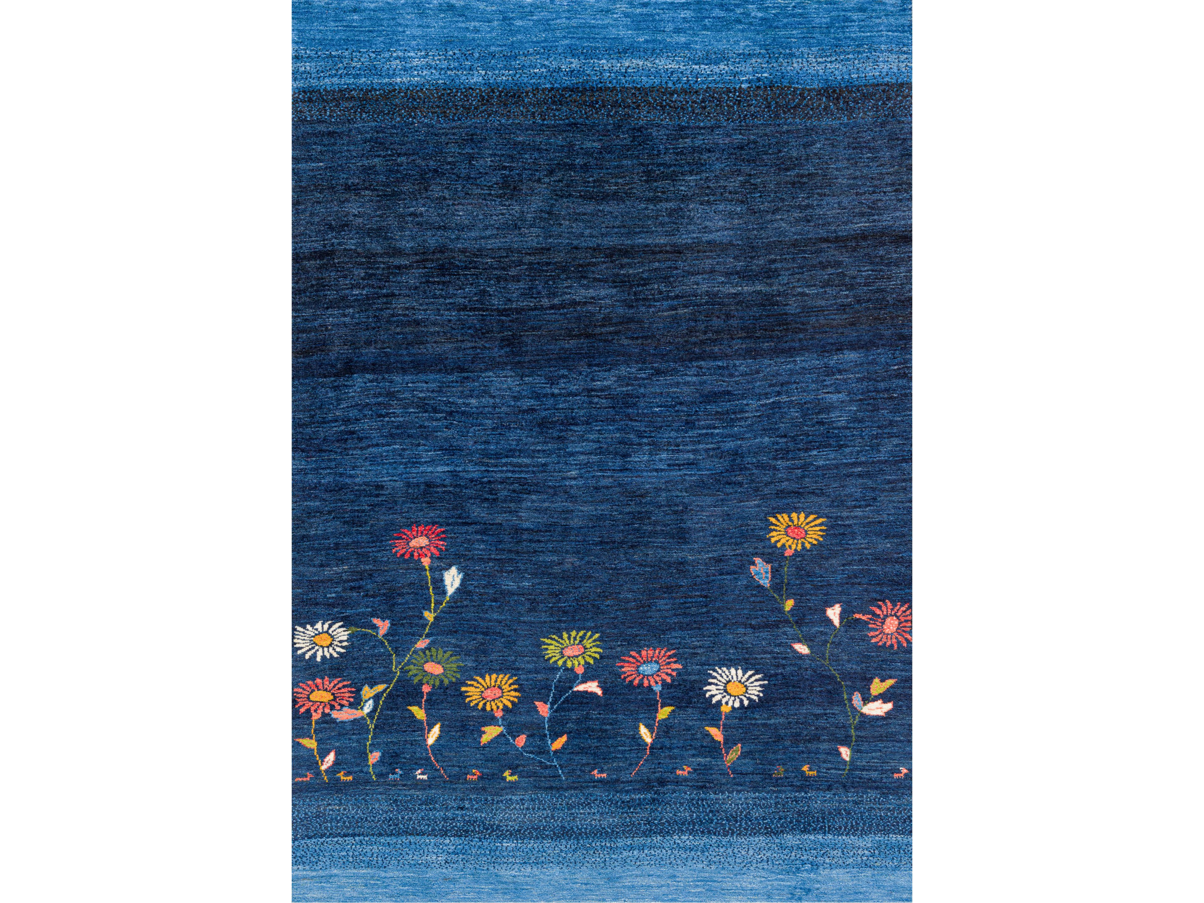 Прямоугольный шерстяной ковер Zollanvari Gabbehs Flora &amp ARCH-00061409 - Вид №1