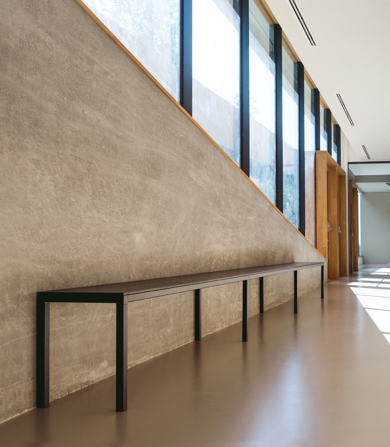 Стальная и деревянная скамья ONDARRETA Dry ARCH-00106430 - Вид №5