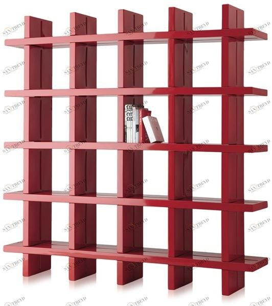 SLIDE Открытый книжный шкаф из полиэтилена sun-id-1344874