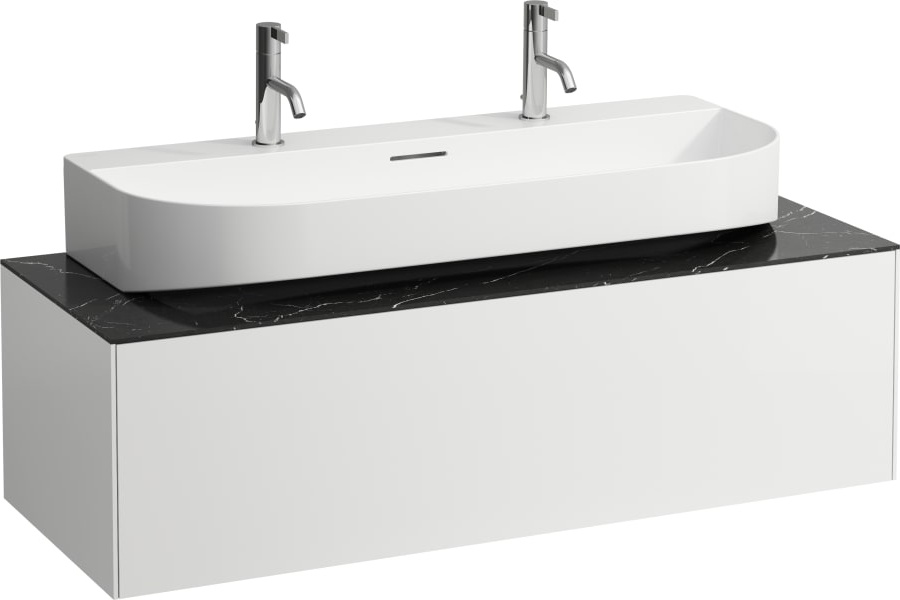 H4054610340401 Шкафчик, 1 ящик, совместим с раковиной 816347, с отверстиями в центре LAUFEN PRO - Вид №6