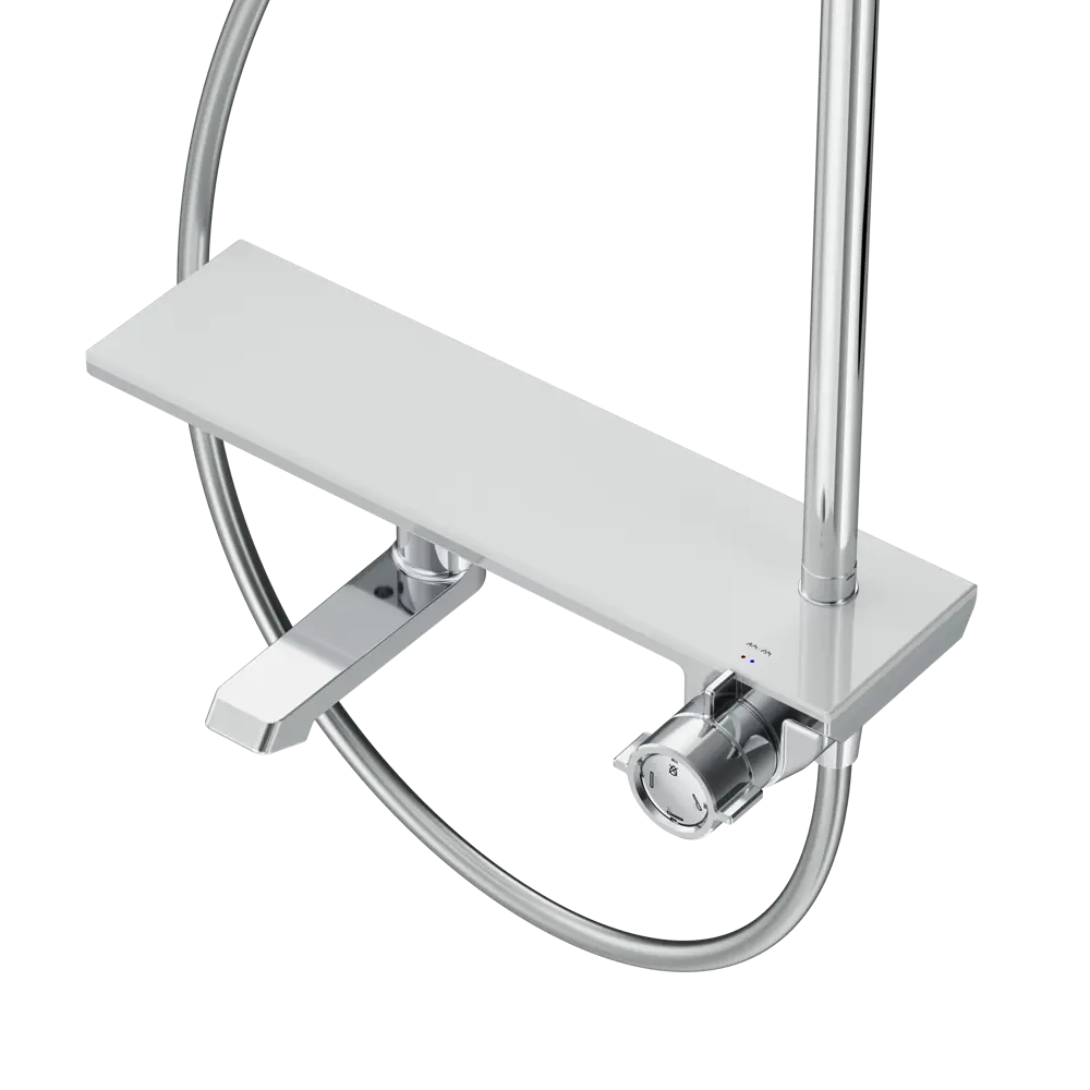 AM.PM Flash - душевая система с верхним душем и 3 режимами 89346522 STLM-0979377 - Вид №7