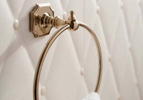 Gentry Home Держатель стакана с кристаллами Regent Никель GH102650 - Вид №1