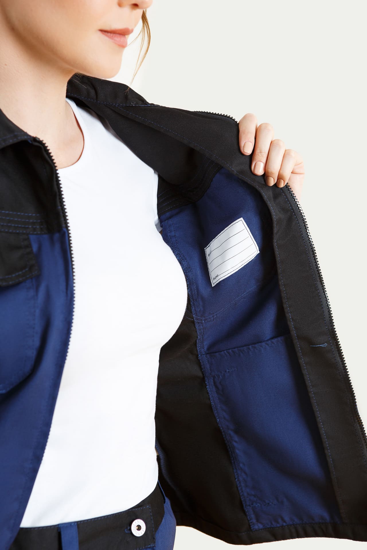 4997666 Костюм  женский темно-синий с черным STATUS  Женская размер 60-62/158-164  - Вид №10