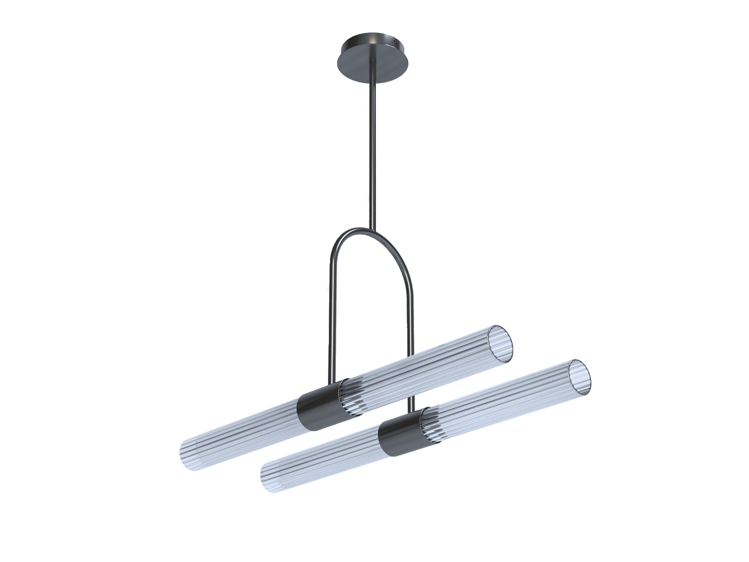 Светодиодный потолочный светильник из латуни и стекла LUCE TU Sbarlusc ARCH-00122329