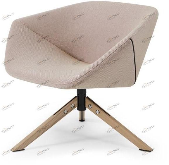 Montis Мягкое кресло на жердочке из ткани с подлокотниками Ella sun-id-1455974