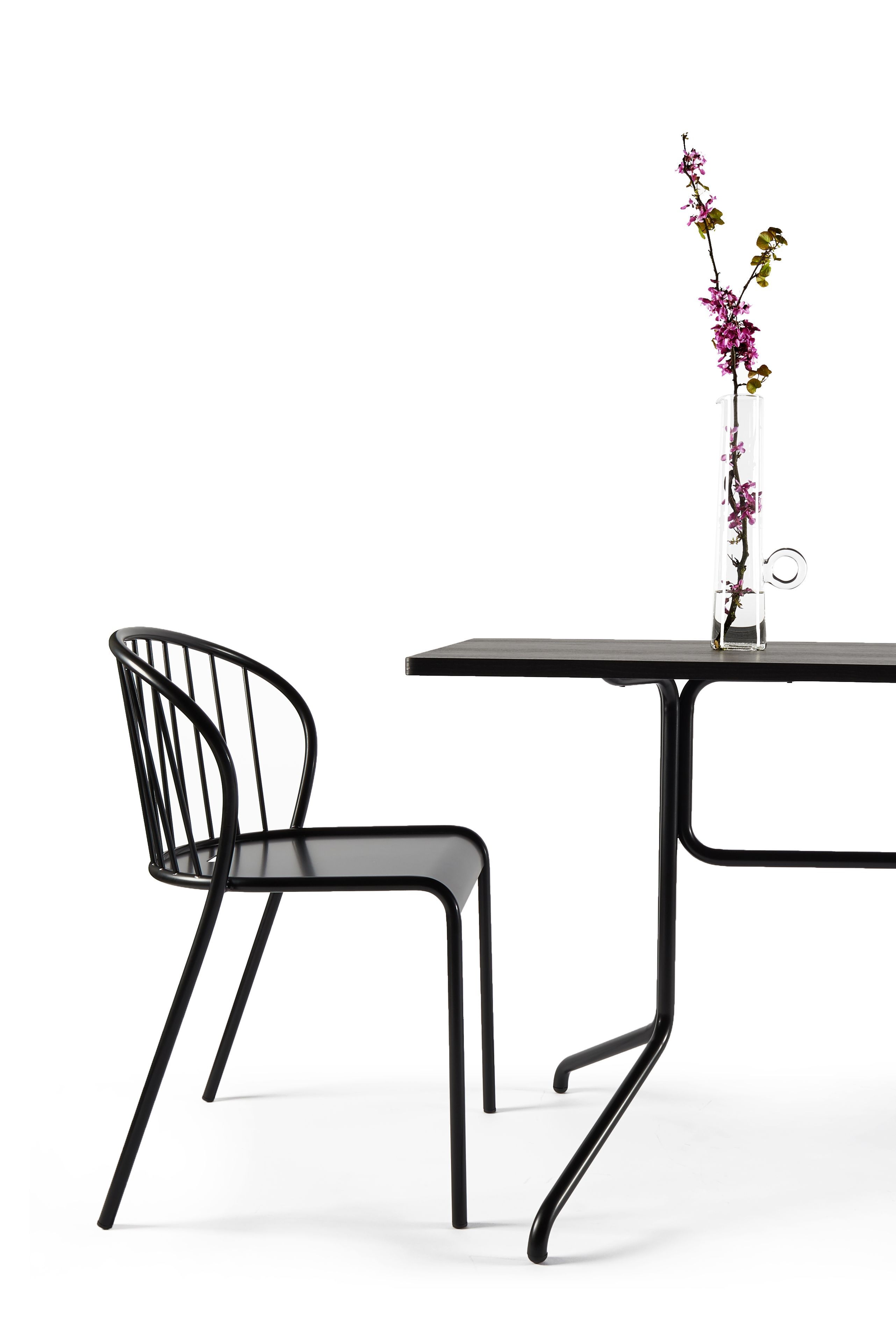 Окрашенный металлический садовый стул Atipico Cannet ARCH-00027469 - Вид №3