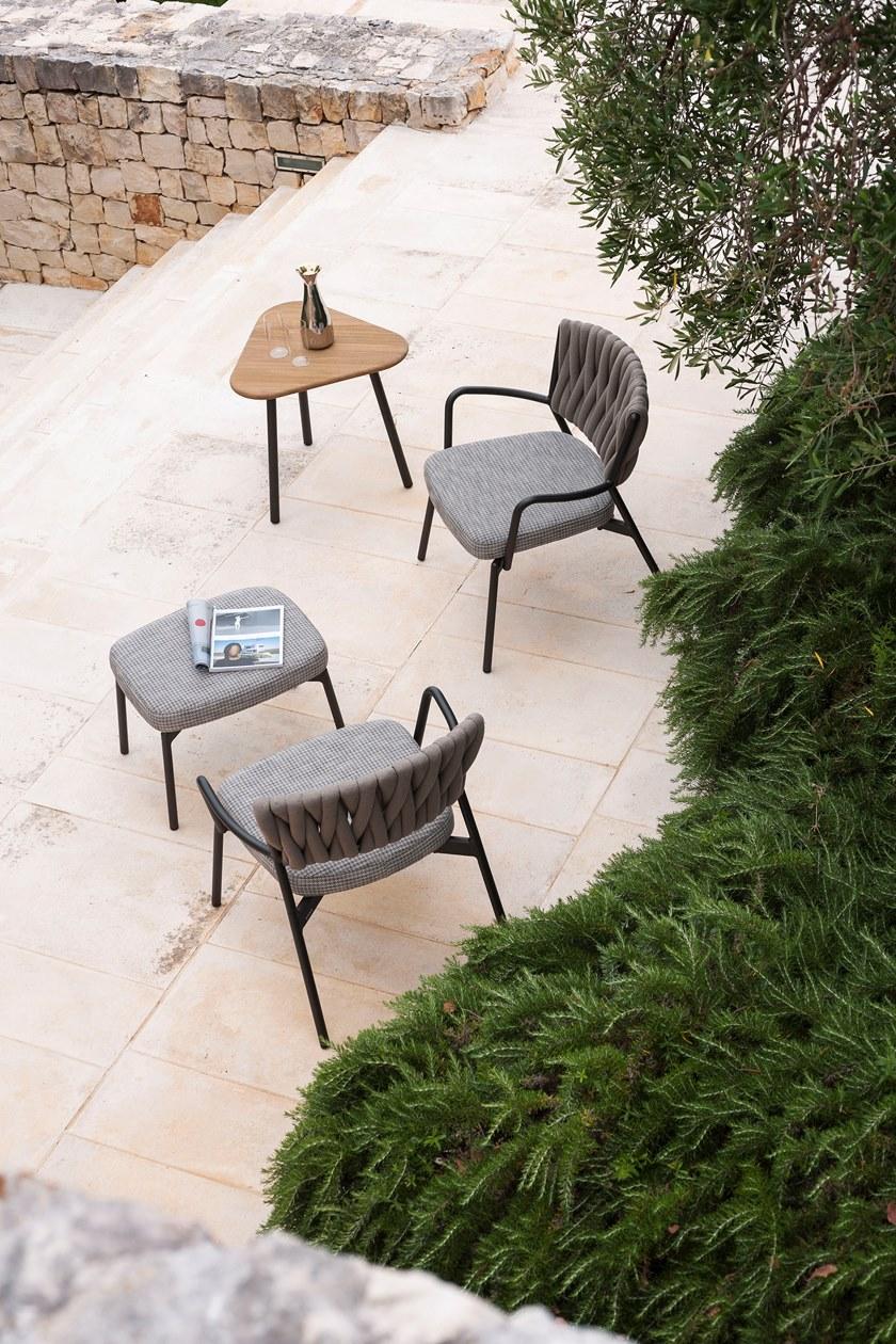 RODA Низкий садовый табурет из ткани Piper sun-id-1510459 - Вид №1